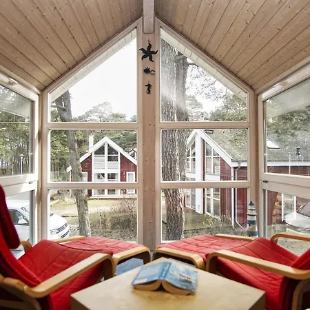 Strandnahes Ferienhaus Mit Kamin Und Terrasse - Ferienhaus Seerobbe Baabe